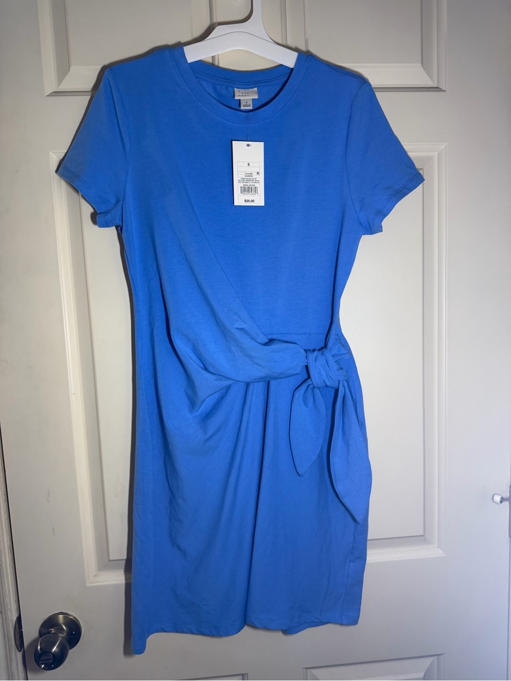 a new day Blue Tie-Waist Midi Dress - Picture 4 of 7